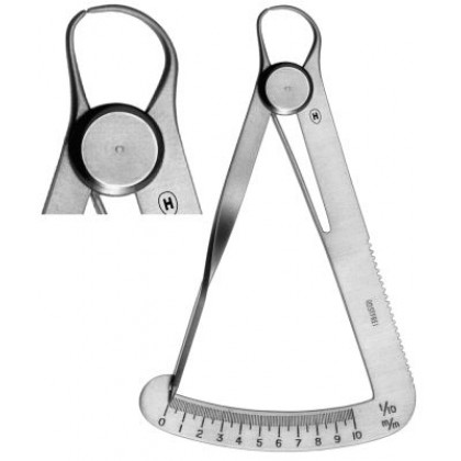 Hammacher Germany Iwanson Touch-On Caliper For Metal (Pointed Ends) HSL 245-00 - 1 